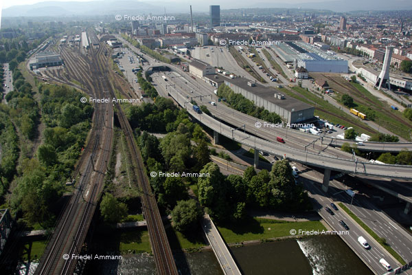 BASEL – Impressionen 1 – Güterbahnhof DB, Badischer Bahnhof