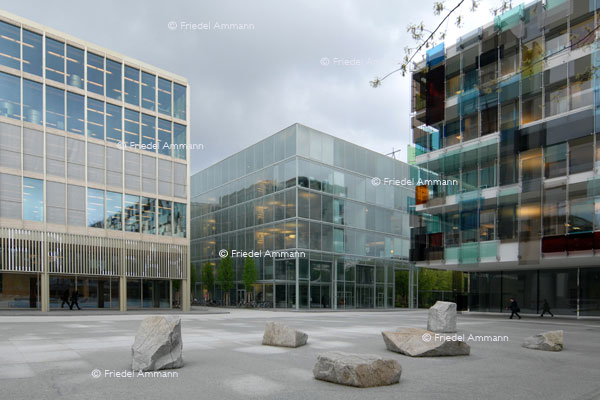 BASEL - Architektur 20. Jahrhundert - Novartis Campus, Forum 3