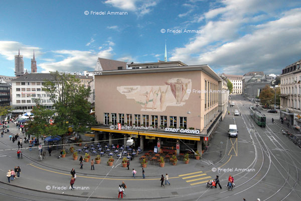 BASEL - Architektur 20. Jahrhundert - Stadtcasino, Architekten Kehlstadt & Brodtbeck (1937)