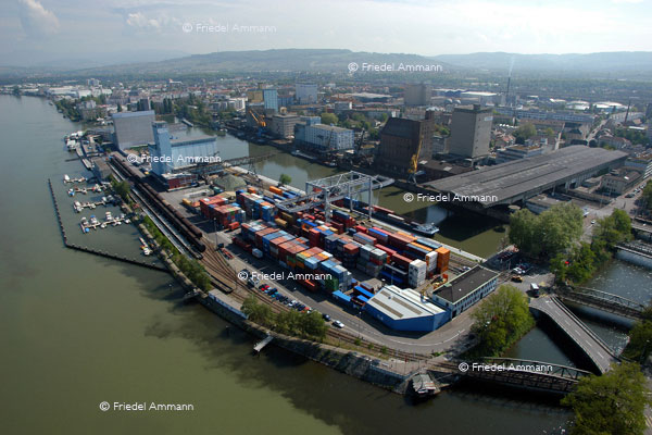 BASEL - Rheinhafen Kleinhüningen