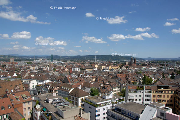 BASEL - Blick nach Nordosten