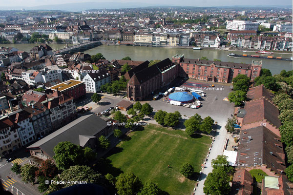 BASEL – Kasernenareal, Kleinbasel, Rhein, Grossbasel