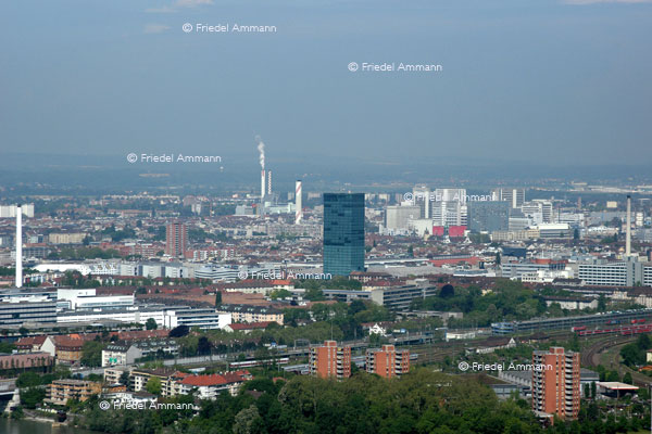 BASEL - Messeturm, Kleinbasel