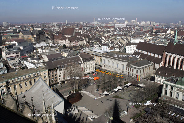 BASEL - Theaterplatz, Altstadt