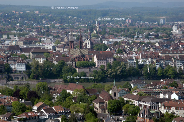 BASEL - Kleinbasel, Münster, Grossbasel