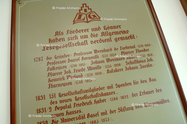 BASEL - Lesegesellschaft