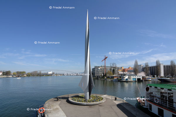 BASEL - Rheinhafen - Dreiländereck, Kleinhüningen