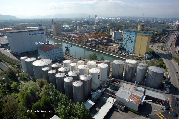 BASEL - Rheinhafen - Kleinhüningen