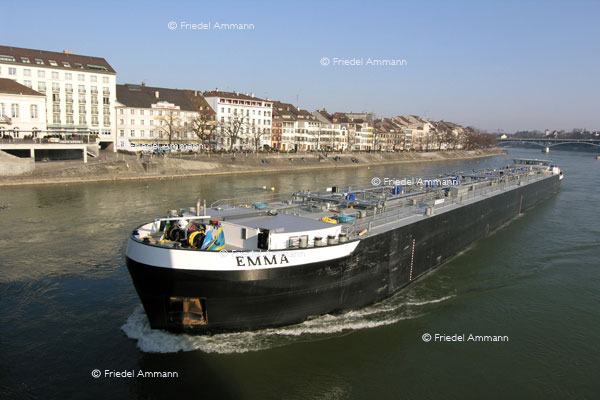 BASEL - Rheinschiffahrt