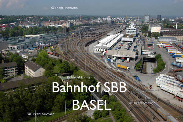 BASEL - Güterbahnhof Wolf