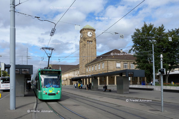 BASEL – Öffentlicher Verkehr – BVB, Combinotram - Badischer Bahnhof (D)