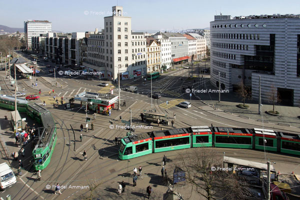 BASEL – Mobilität - Aeschenplatz