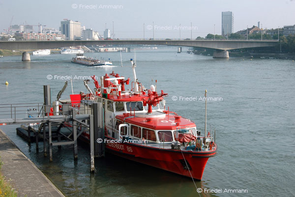 BASEL – Mobilität - Feuerwehrboot