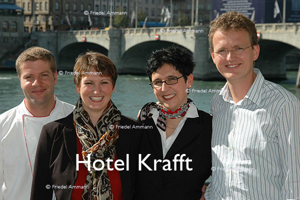 BASEL - Hotel Krafft, rechts Franz-Xaver Leonhardt