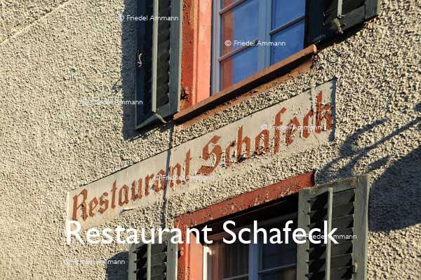 BASEL - Restaurant Schafeck (seit 1474)