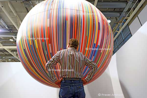 ART Unlimited 44 Basel 2013 - Meschac Gaba: Citoyen du Monde: balloon, 2013, Stevenson, Cape Town