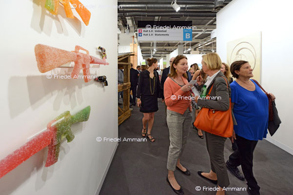 ART Unlimited 44 Basel 2013 - Darren Lago, Annely Juda, Fine Art, London