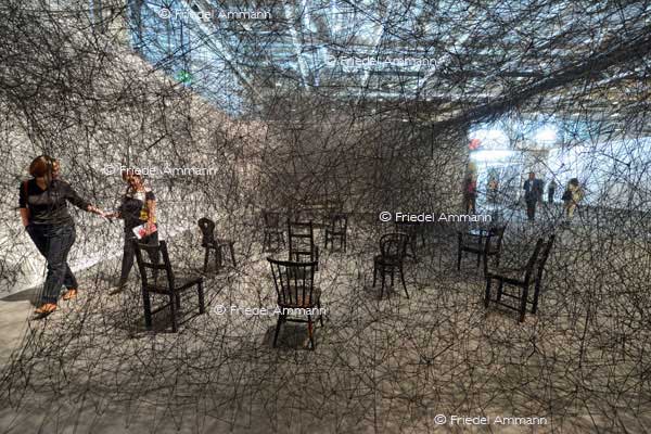 ART Unlimited 44 Basel 2013 - Chiharu Shiota: In Silence Galerie Daniel Templon Paris 