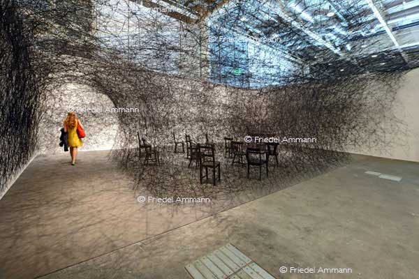 ART Unlimited 44 Basel 2013 - Chiharu Shiota: In Silence Galerie Daniel Templon Paris 