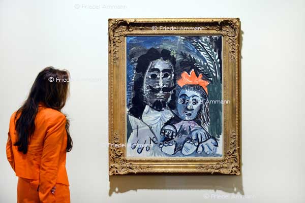 ART Unlimited 43 Basel 2012 - Pablo Picasso, «Mouscuetaire et Fillette, 1967