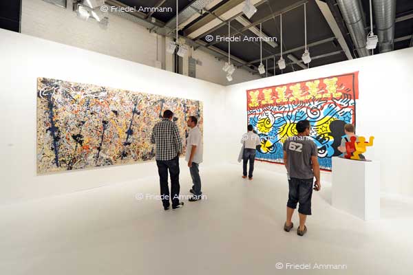 ART 42 Basel 2011 Unlimited - Mike Bidlo «Not Jackson Pollock - Keith Haring, «Untitled» - Tony Shafrazi Gallery, New York