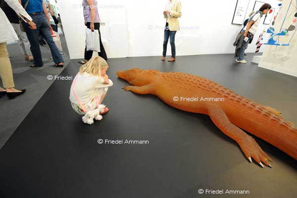 ART 42 Basel 2011 Unlimited - Carsten Höller, «Krokodil (Crocodile)»