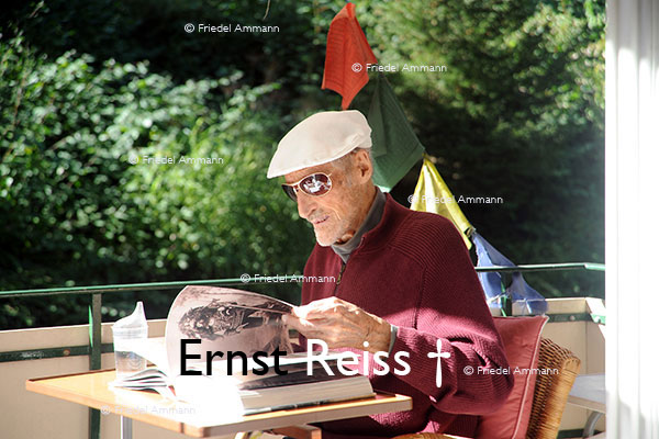 BASEL - Prominente - Ernst Reiss † mit seiner Ehefrau Ursula. 1956 war er Erstbegeher Lotse, dem vierthöchsten Berg der Welt, 8516 M.ü.M.