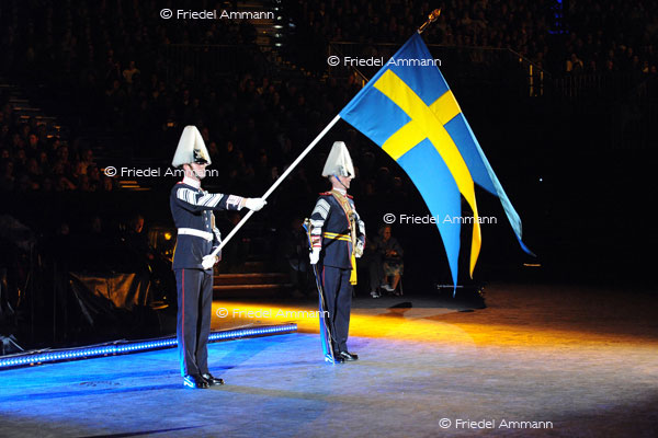 BASEL - Tattoo 2011 - Swedish Army Band (Schweden)