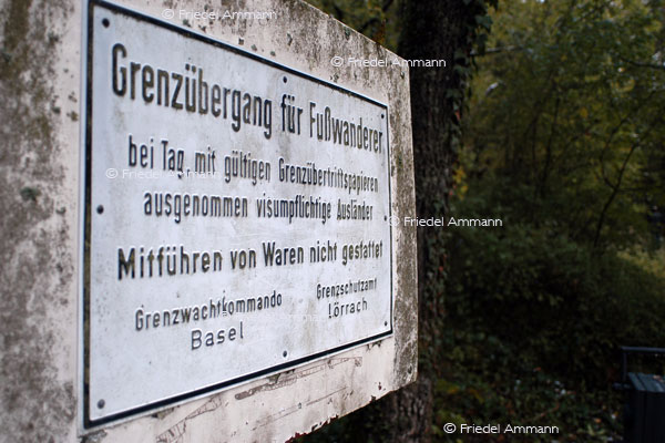 BASEL - Grenzübergang - Basel-Lörrach, D