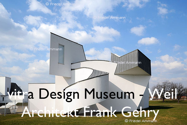 BAUTEN - Architektur 20. Jahrhundert - vitra Design Museum - Weil am Rhein, Deutschland - Architekt Frank Gehry