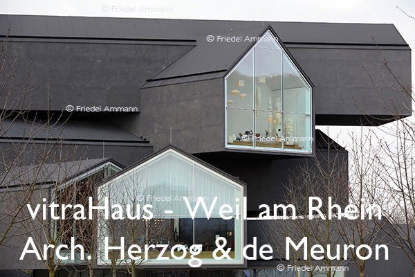 BAUTEN - Architektur 20. Jahrhundert - vitraHaus - Weil am Rhein, Deutschland - Architekten Herzog & de Meuron