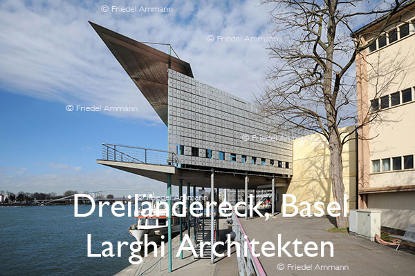 BAUTEN - Architektur 20. Jahrhundert- Restaurant Dreiländereck, Basel, Schweiz - Larghi Architekten