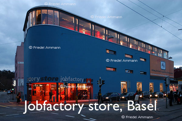 BAUTEN - Architektur 20. Jahrhundert - Jobfactory store, Basel, Schweiz