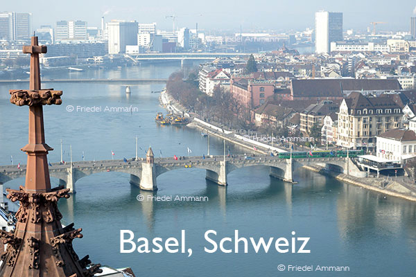 BAUTEN – Brücken / Bridges - Mittlere Rheinbrücke - Basel, Schweiz