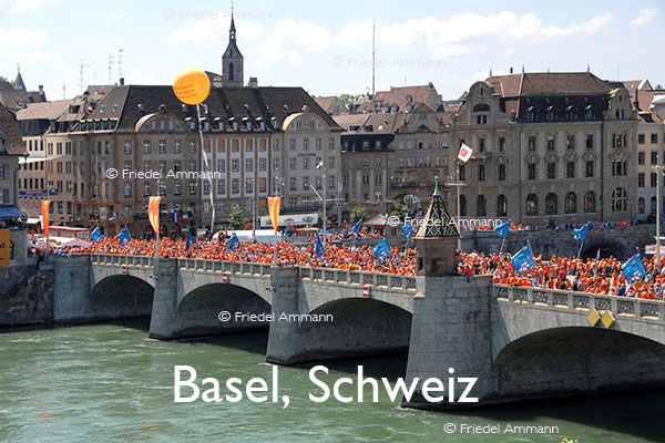 BAUTEN – Brücken / Bridges - Mittlere Rheinbrücke - Basel, Schweiz
