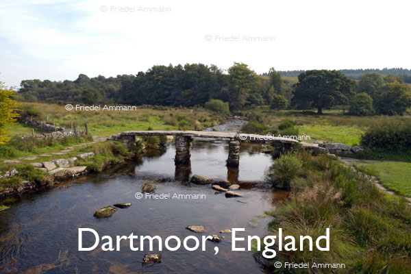 BAUTEN – Brücken / Bridges - Alte Steinbrücke - Dartmoor, England