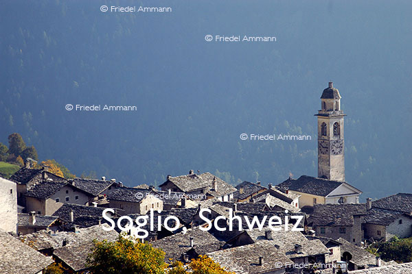 BAUTEN - Historische Bauten - Soglio, Schweiz