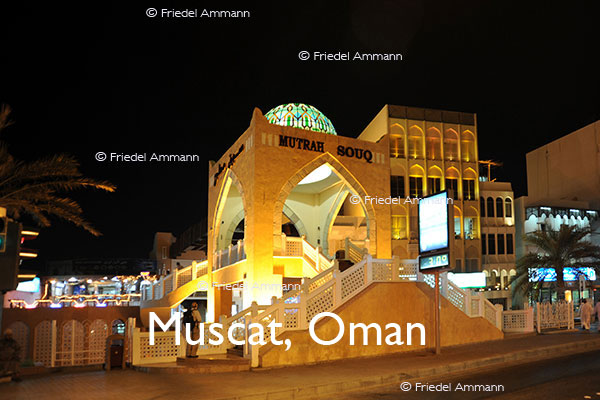 BAUTEN - Historische Bauten - Mutrah Souq in Muscat, Oman
