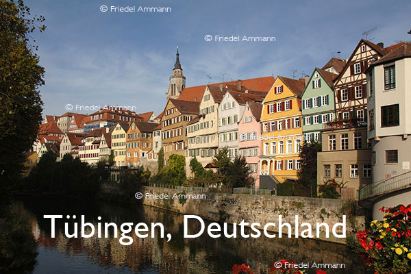 BAUTEN - Historische Bauten - Altstadt in Tübingen, Deutschland