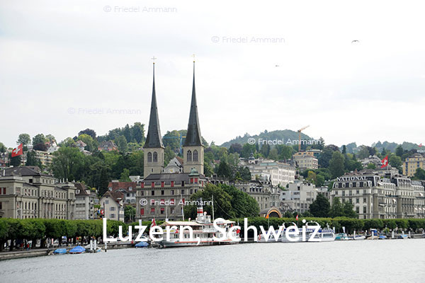 BAUTEN - Historische Bauten - Römisch-Katholische Kirche, Altstadt Luzern, Schweiz