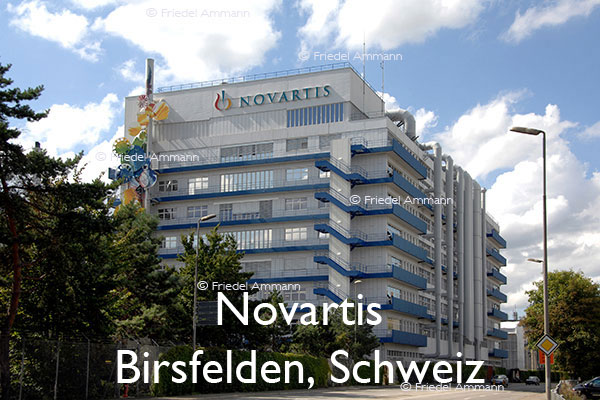 BAUTEN - Industriegebäude - Novartis Schweizerhalle - Birsfelden, Schweiz