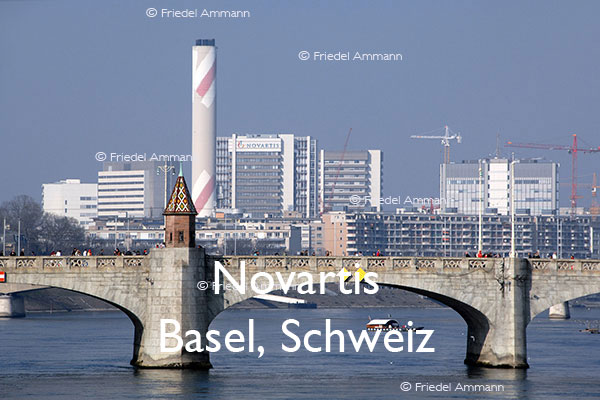 BAUTEN - Industriegebäude - Novartis - Basel, Schweiz
