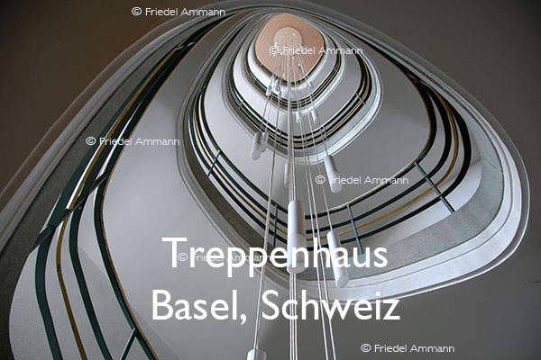 BAUEN - Innenarchitektur - Treppenhaus - Basel, Schweiz