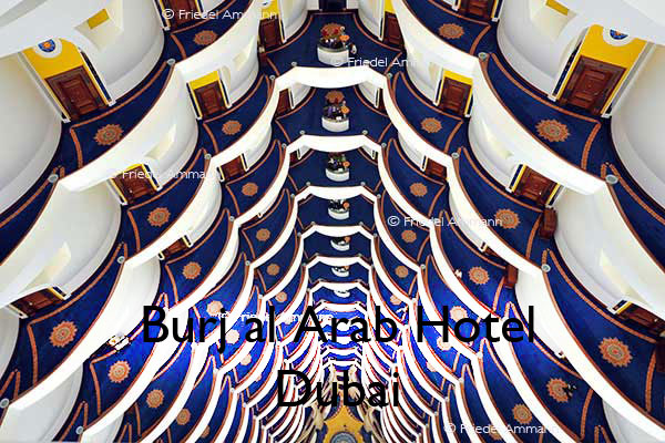 BAUEN - Innenarchitektur - Burj al Arab Hotel - Dubai