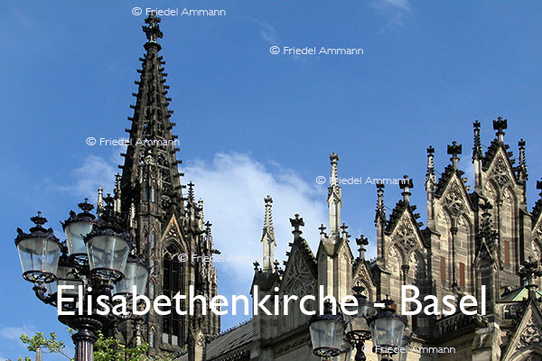 BAUTEN - Sakralbauten / Elisabethenkirche - Basel, Schweiz