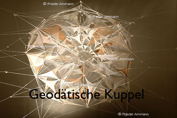 BAUTEN / MOBILITÄT – BUILDINGS - Konstruktionen / Constructions – Geodätische Kuppel & Tensegrity-Konzept nach Robert Buckminster Fuller – ART Basel, Schweiz