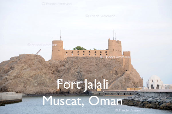 BAUTEN / BUILDINGS - Burgen / Castles – Fort Jalali - Muscat, Oman