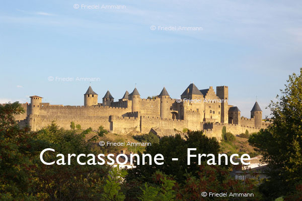 BAUTEN / BUILDINGS - Burgen / Castles – Carcassonne, France