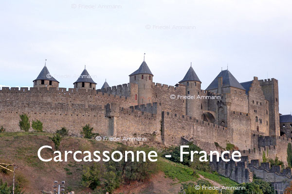 BAUTEN / BUILDINGS - Burgen / Castles – Carcassonne, France