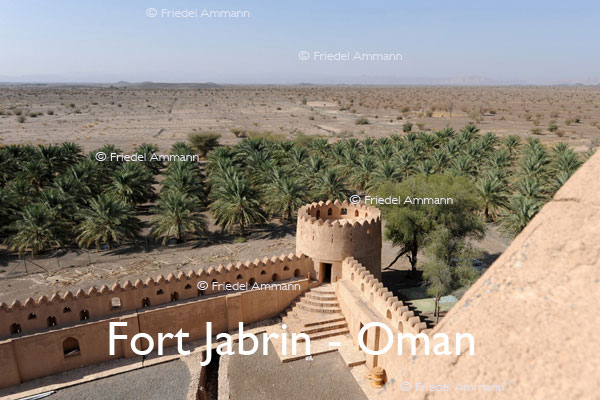 BAUTEN / BUILDINGS - Burgen / Castles – Fort Jabrin, Oman